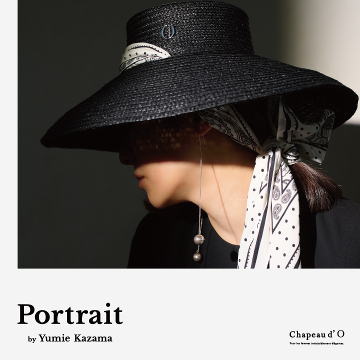 Portrait by Yumie Kazama | Chapeau d' O