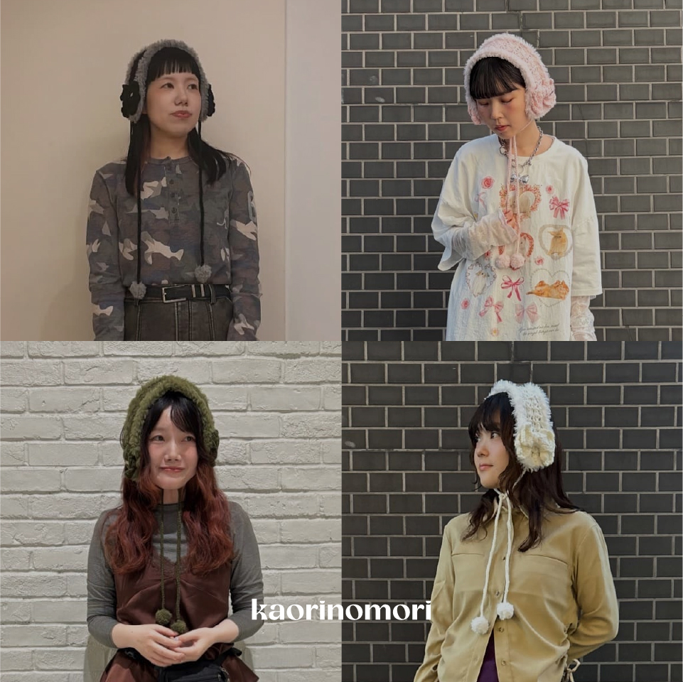 【STAFF SNAP】 kaorinomoriのヘアバンドが今年もアップデート!スタッフが被りこなす秋冬リアルコーデ