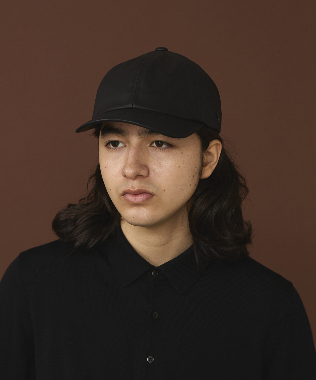 arth Leather Cap | 57cm～59cm(98) BLACK (01) | arth | キャップ 