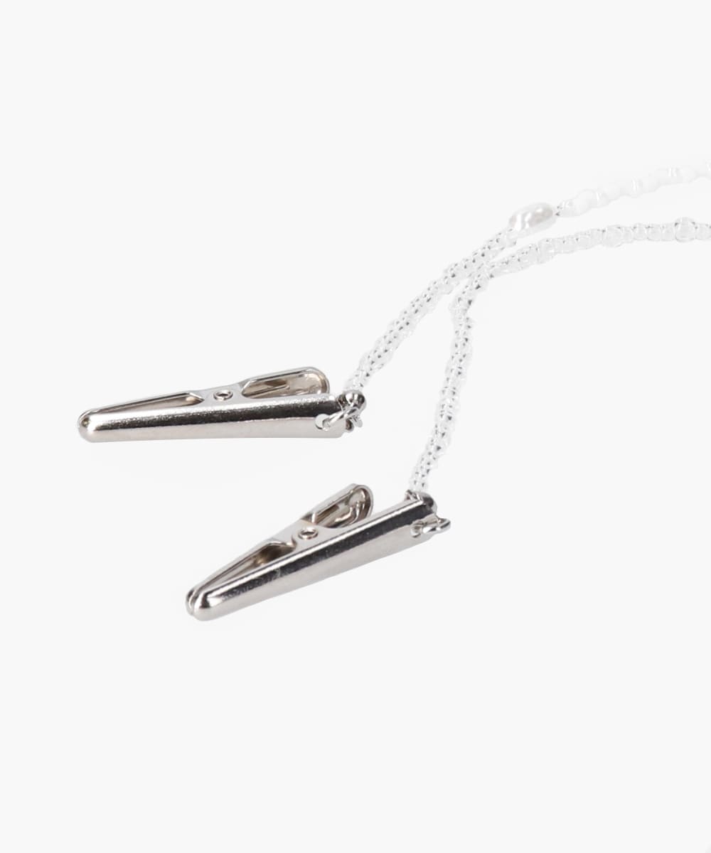 OVERRIDE  PEARL BEADS HATCLIP — 商品写真 7