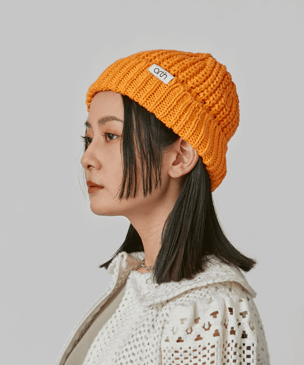 ORANGE 　モデル頭囲：54cm /  着用サイズ：57cm～59cm