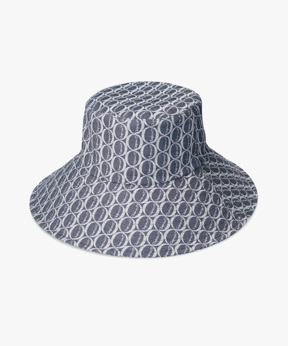 Chapeau d' O Monogram Hat | 57.5cm(75) NAVY (71) | Chapeau d' O 
