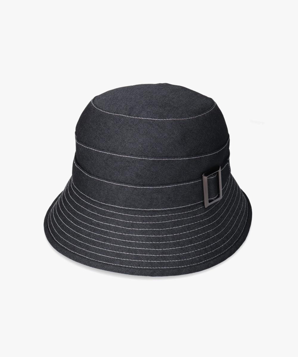 Chapeau d' O Color Denim Cloche | 56cm(56) BLACK (01) | Chapeau d 