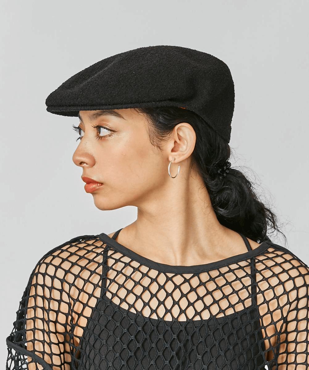 KANGOL BERMUDA 504 | M(07) BLACK (01) | KANGOL / カンゴール