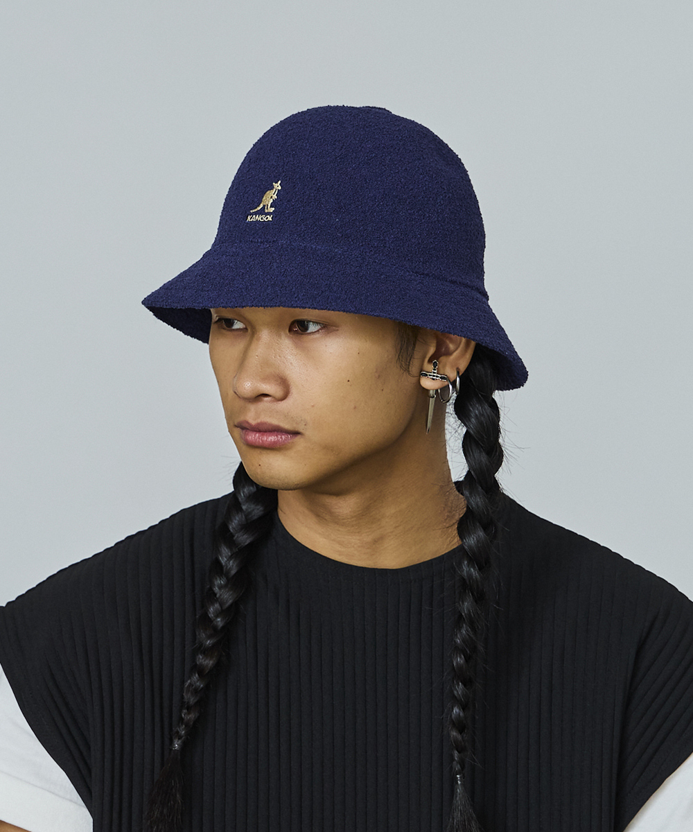 KANGOL BERMUDA CASUAL | S(06) *BLACK (01) | KANGOL / カンゴール