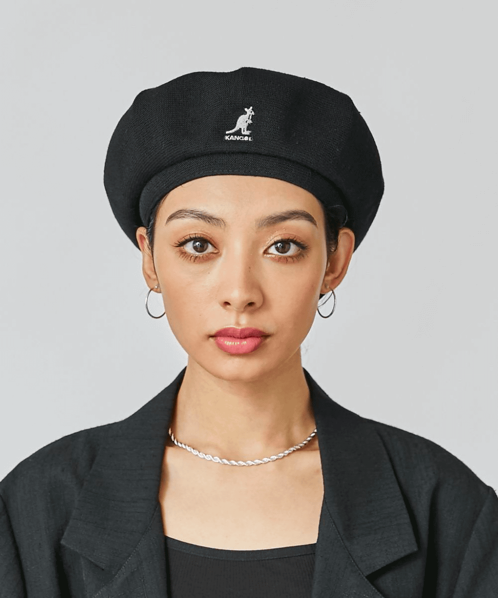 2個以上購入で送料無料 [カンゴール] ベレー帽 Wool Jax Beret BLACK (01) L(08) 通販 