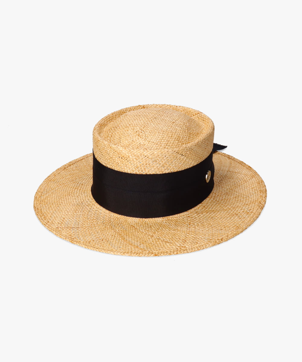 シャポードオー　Chapeau d’ O Bao Canotier ブラック