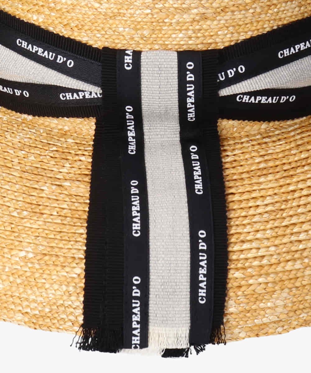 Chapeau d' O  Straw-B Casablanca Logo — 商品写真 13