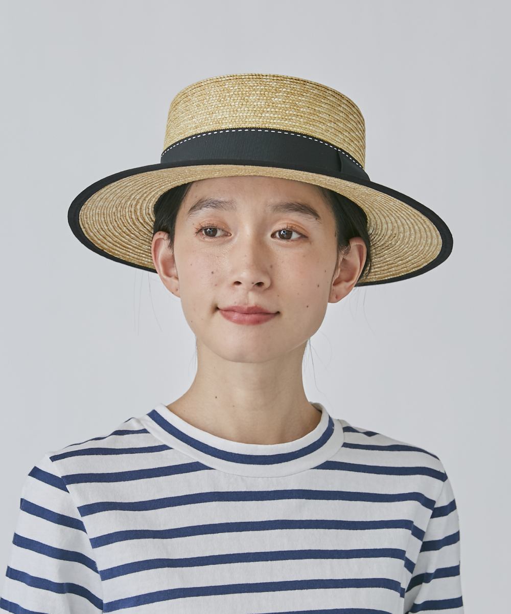 OVERRIDE  STRAW BOATER