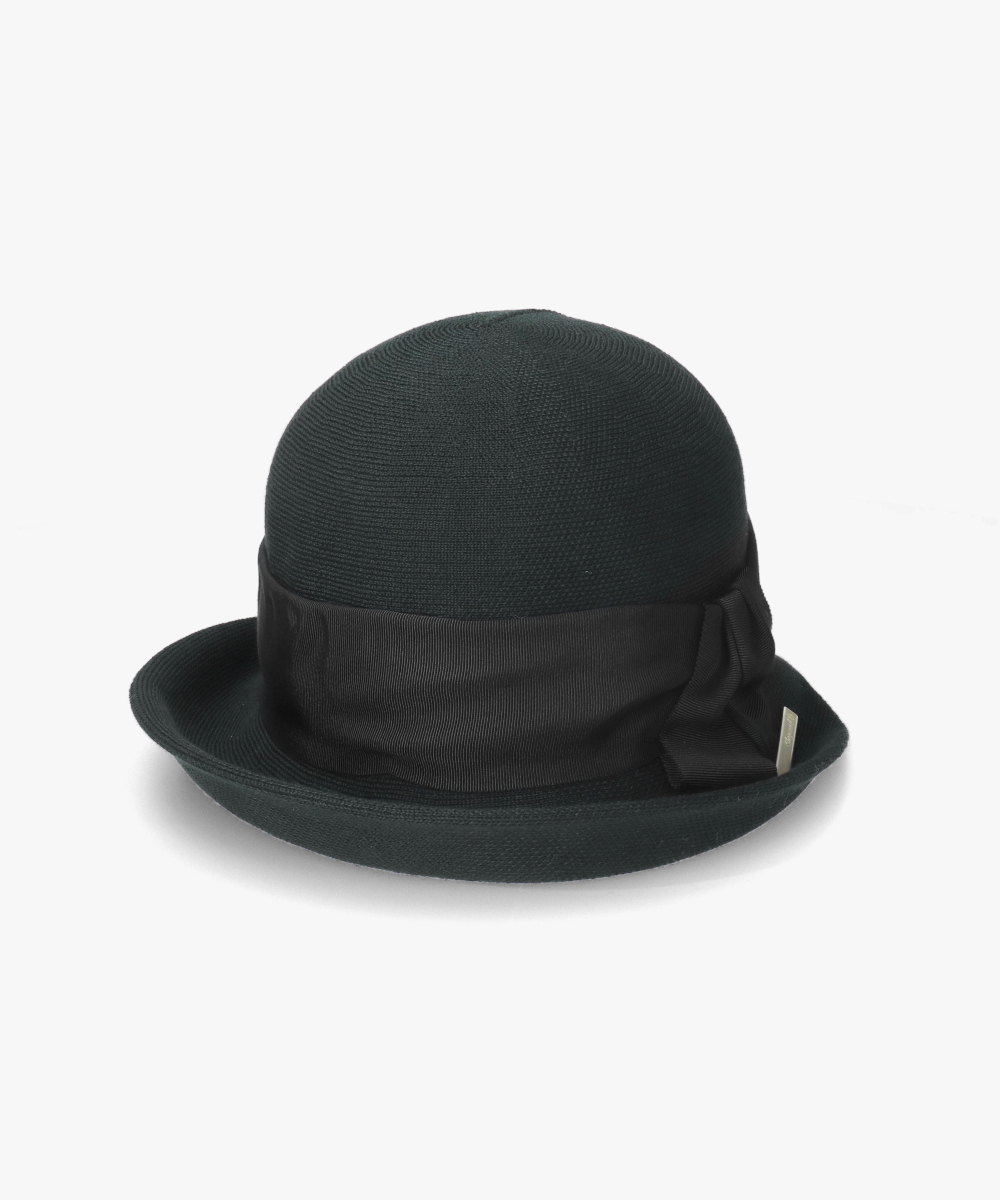 Chapeau d' O Tuck Wide Ribbon Berton | 59cm(59) BLACK (01