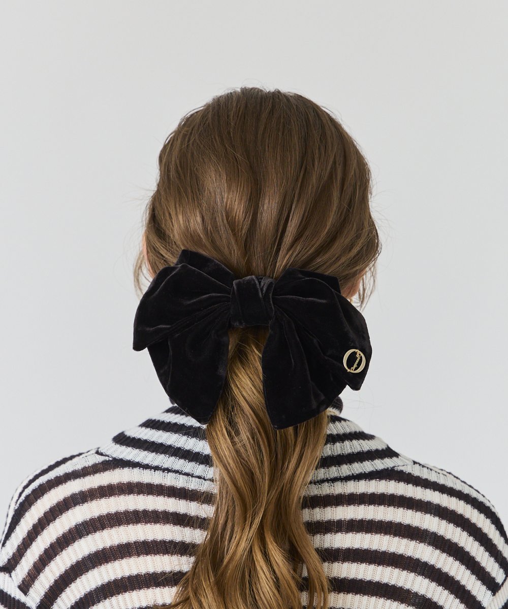 Chapeau d' O Velvet Big Ribbon D.Clip