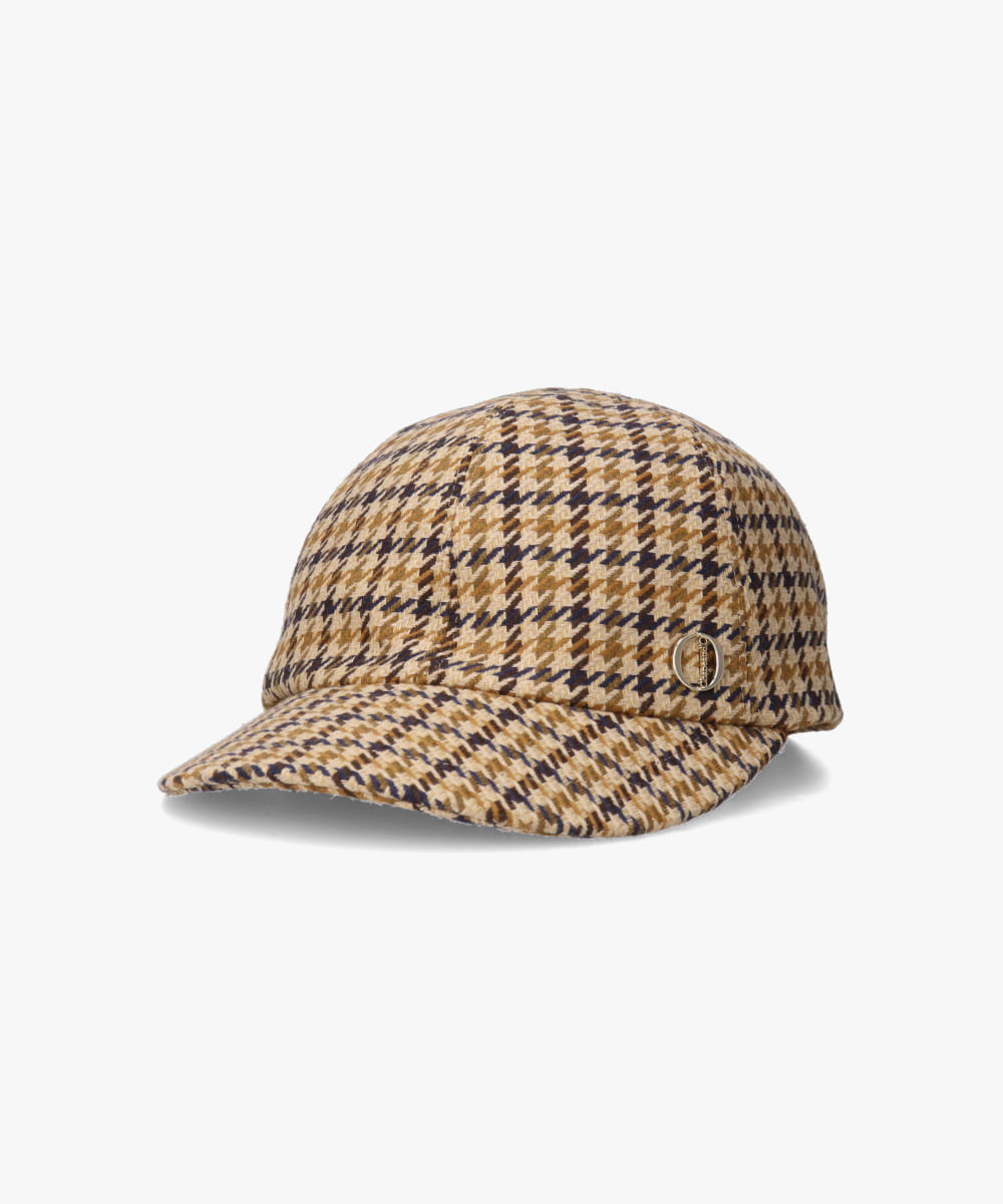 Chapeau d' O  Italy Houndstooth Cap