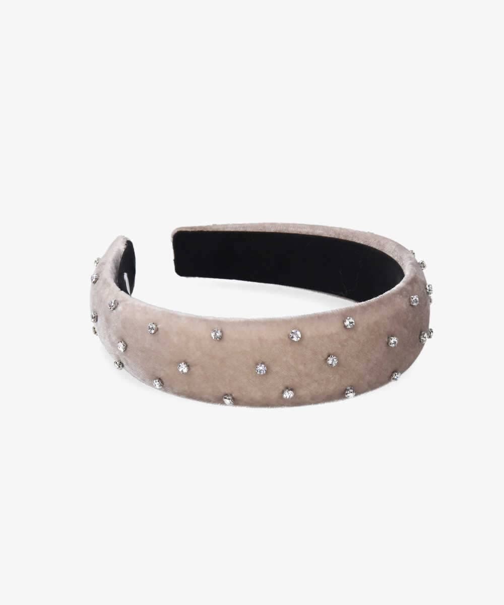 Chapeau d' O  Velvet Stone Headband — Product photo 12