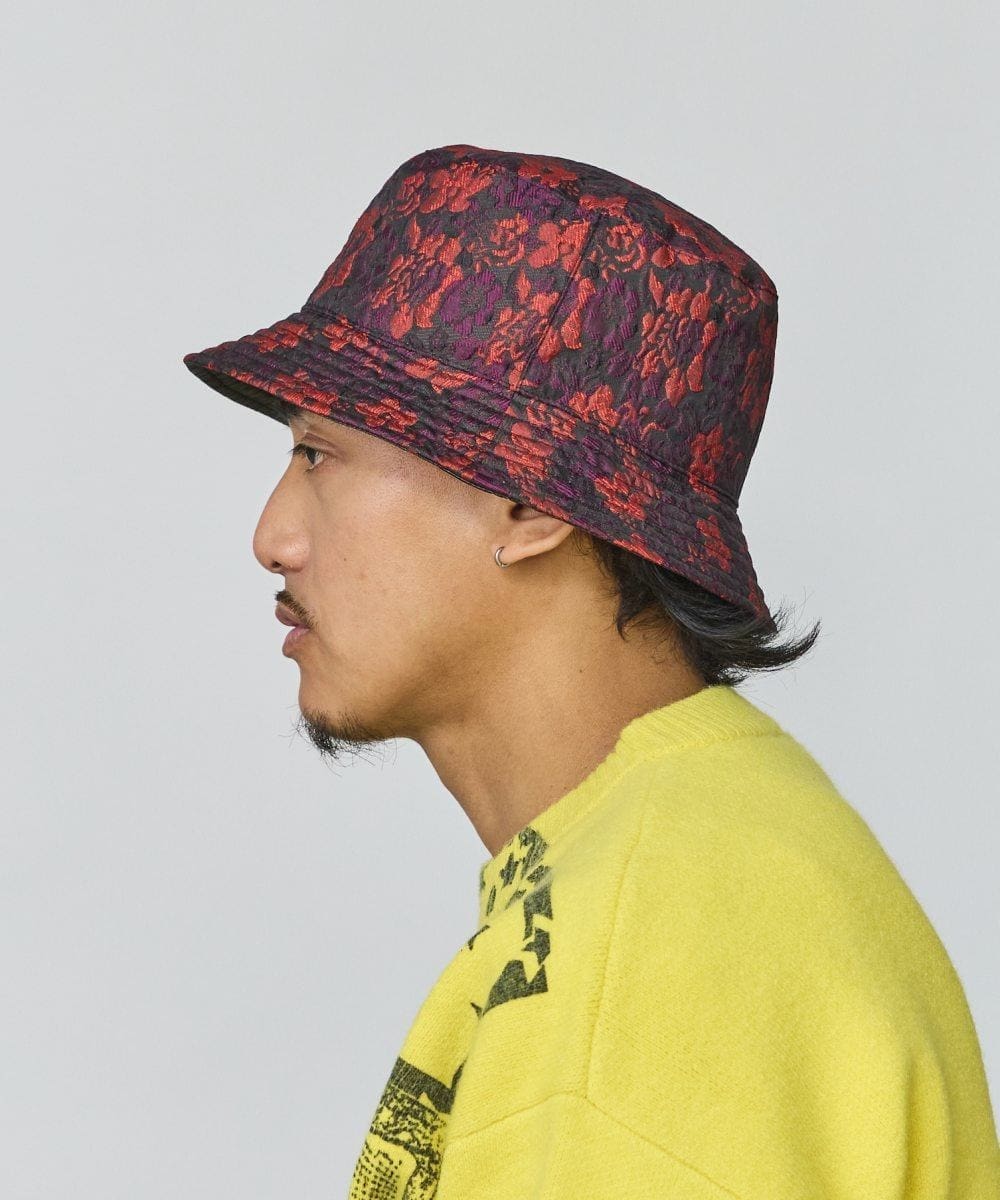 KANGOL FLORAL JACQUARD REV BUCKET