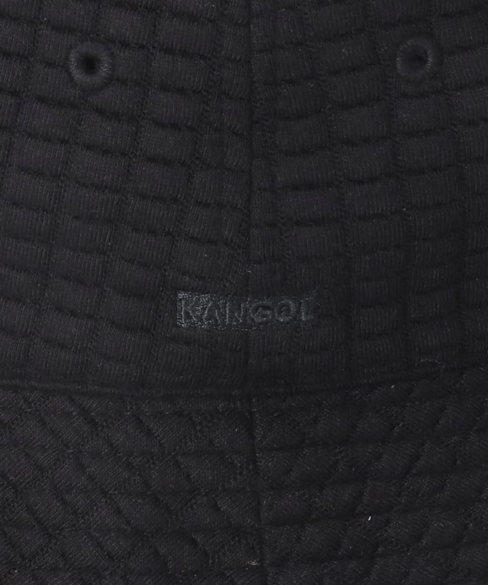 KANGOL CHECK QUILT BUCKET | M(07) BLACK (01) | KANGOL / カンゴール