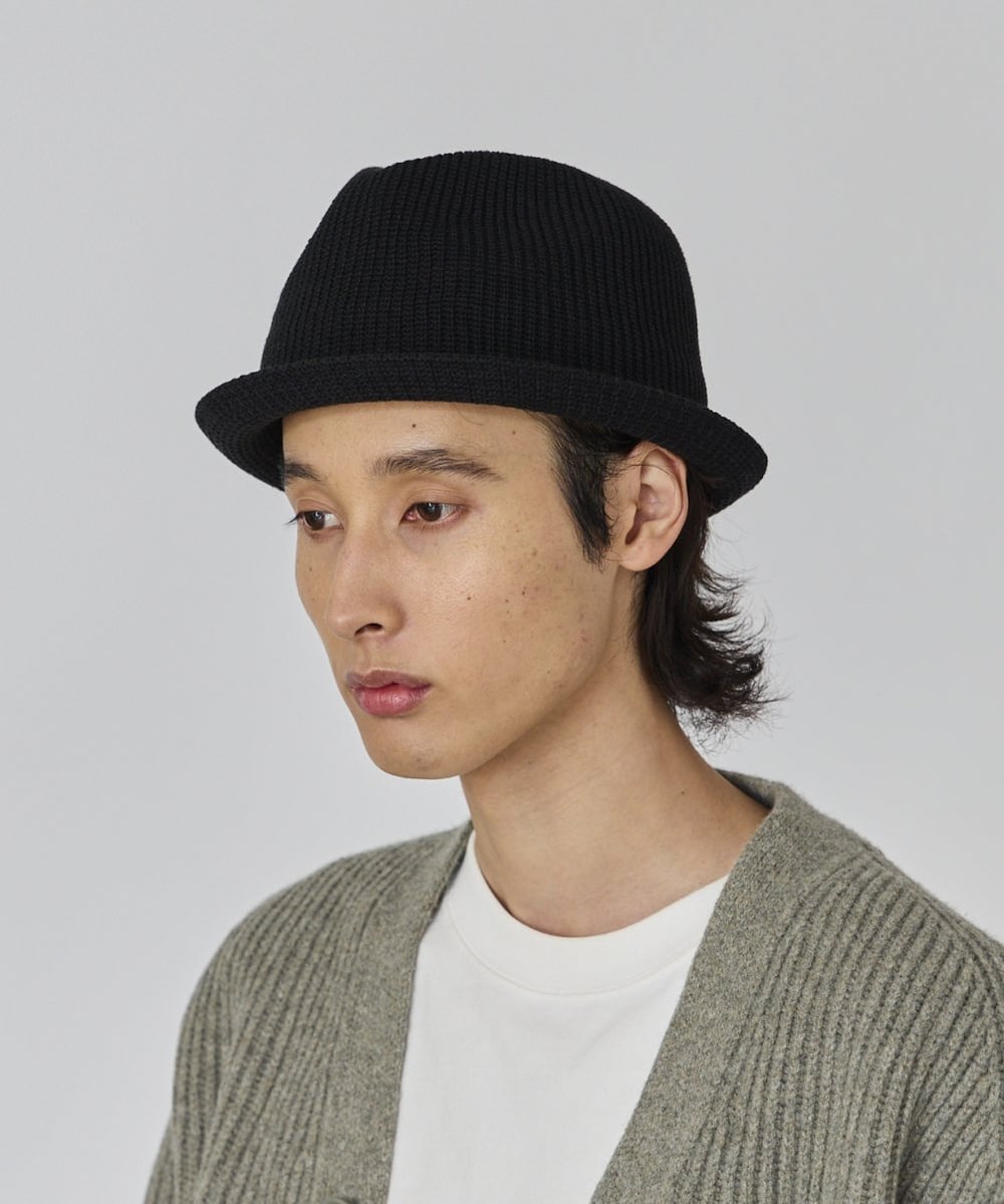 OVERRIDE WATCH KNIT FEDORA | 58cm(58) BLACK (01) | OVERRIDE