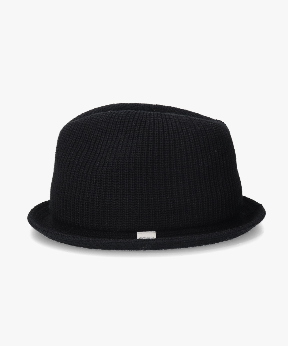 OVERRIDE WATCH KNIT FEDORA | 58cm(58) BLACK (01) | OVERRIDE