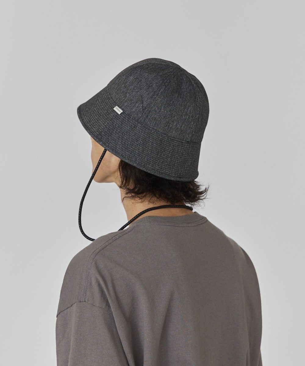 OVERRIDE P.TWEED NECK CORD GOB HAT | 58cm(58) BLACK (01 