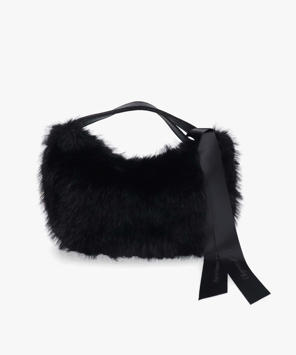 Chapeau d' O  One Handle Fur Bag