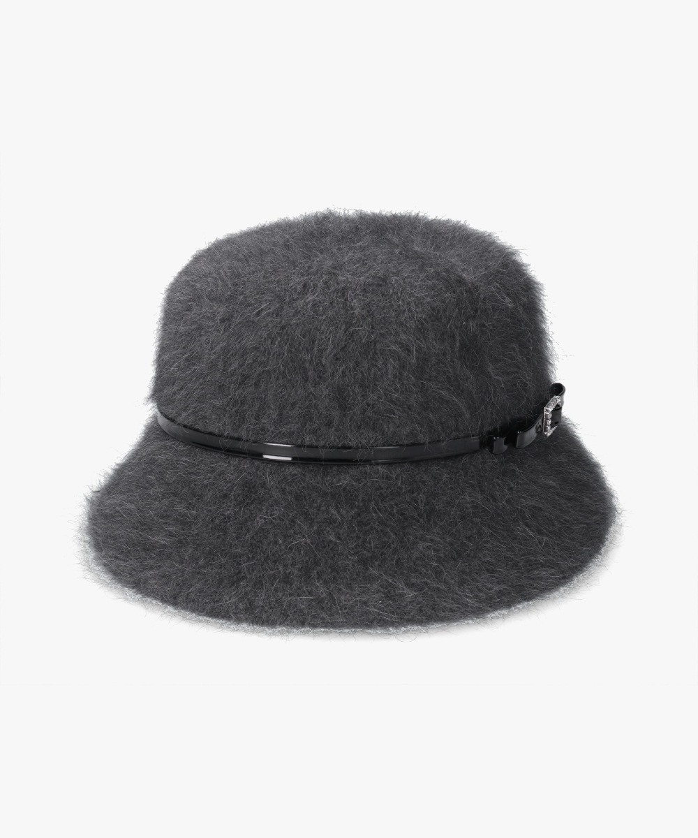 Chapeau d' O Angora Bucket | 56cm(56) DK GRAY (02) | Chapeau d' O