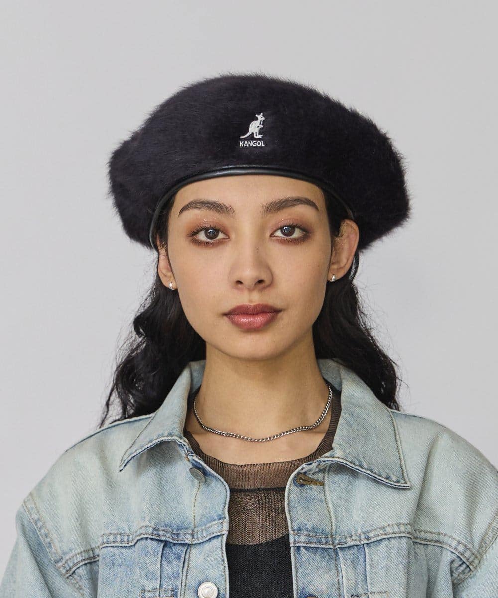 KANGOL FURGORA BIG MONTY BERET | S(06) BLACK (01) | KANGOL