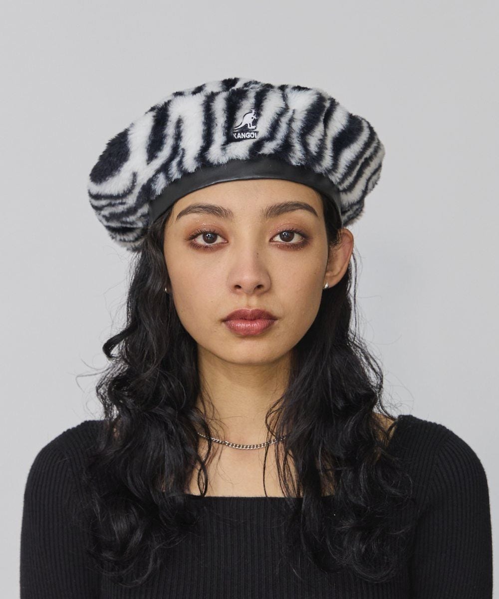 KANGOL FAUX FUR BERET