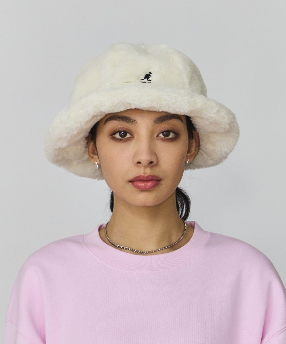 KANGOL FAUX FUR CASUAL