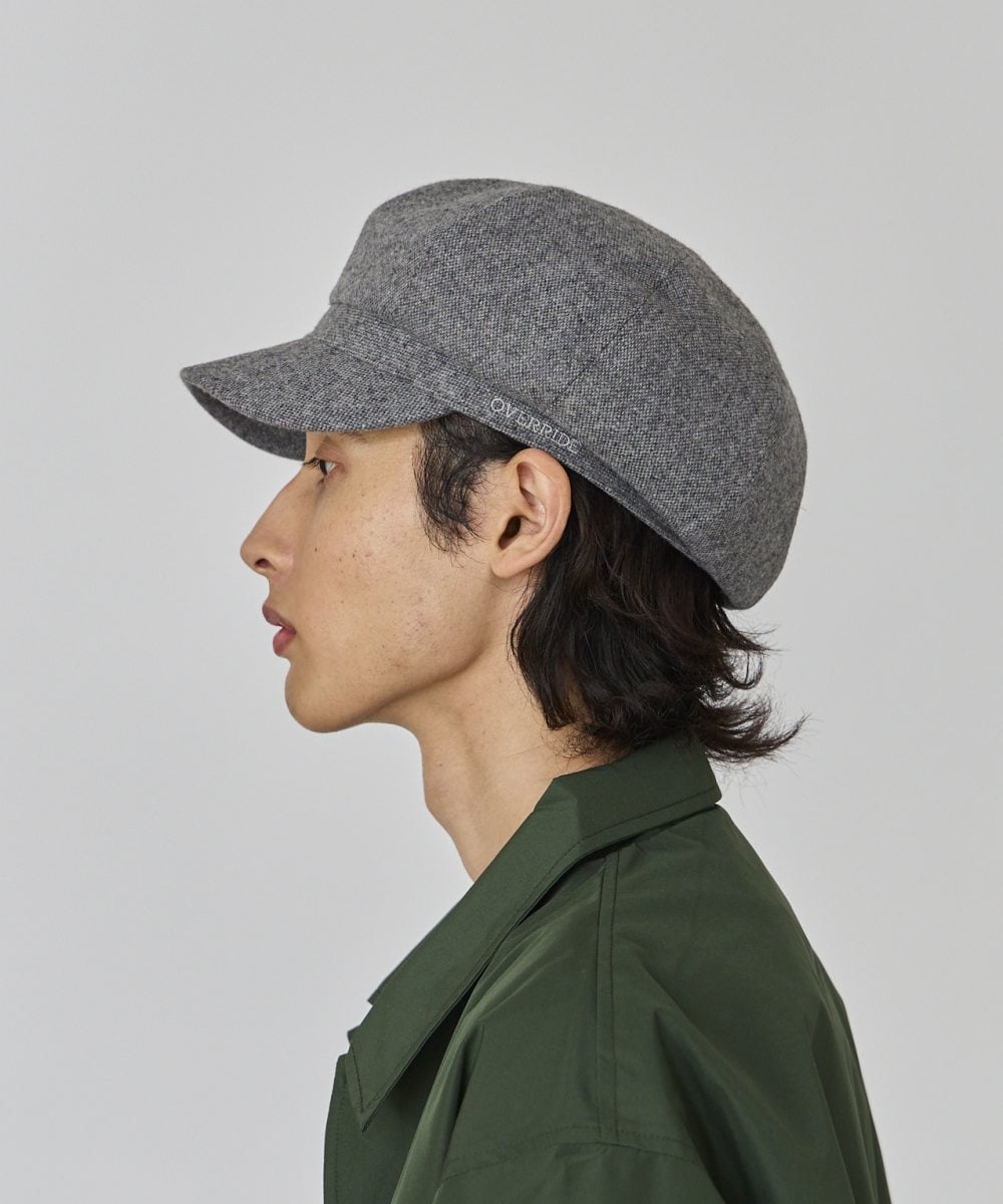 OVERRIDE JP TWEED CASQUETTE