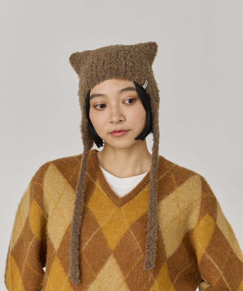 【Ginzamag.com  掲載】OVERRIDE  KNIT CURLY CAT GUIDE