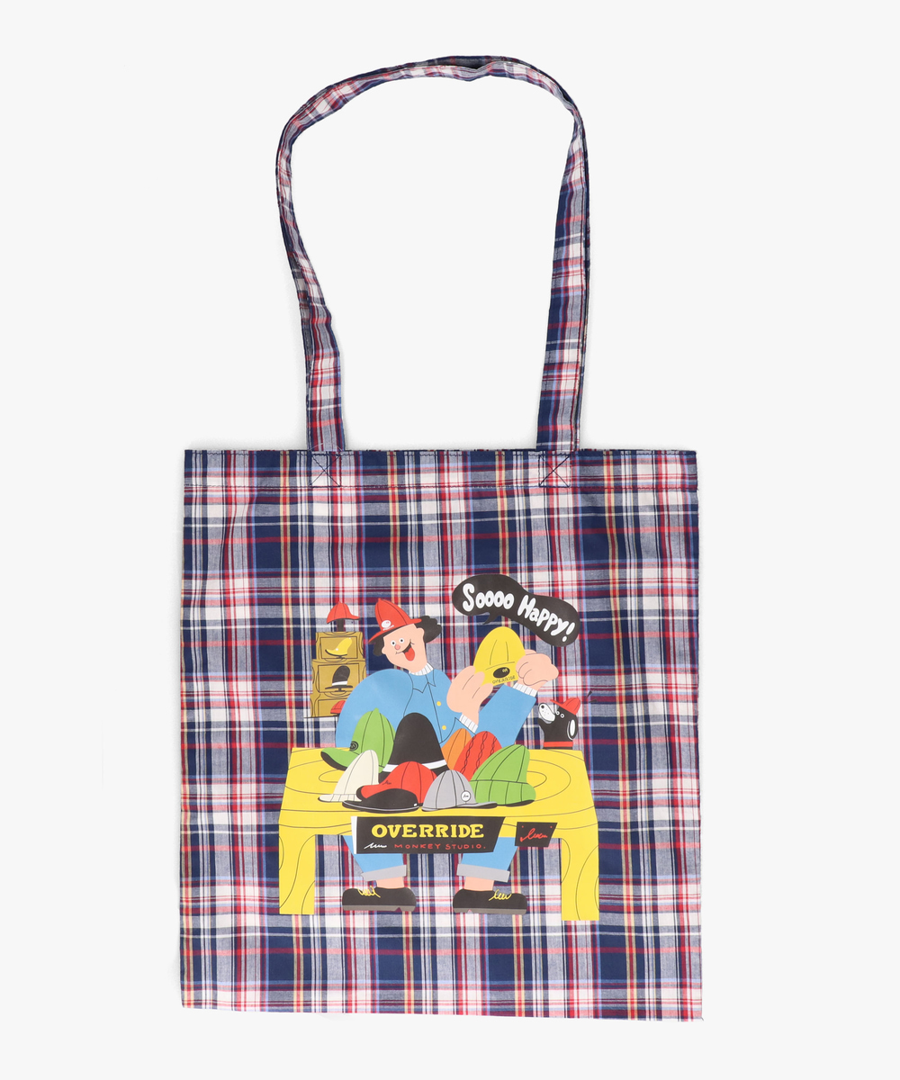 MONKEY STUDIO X OVERRIDE TOTE BAG