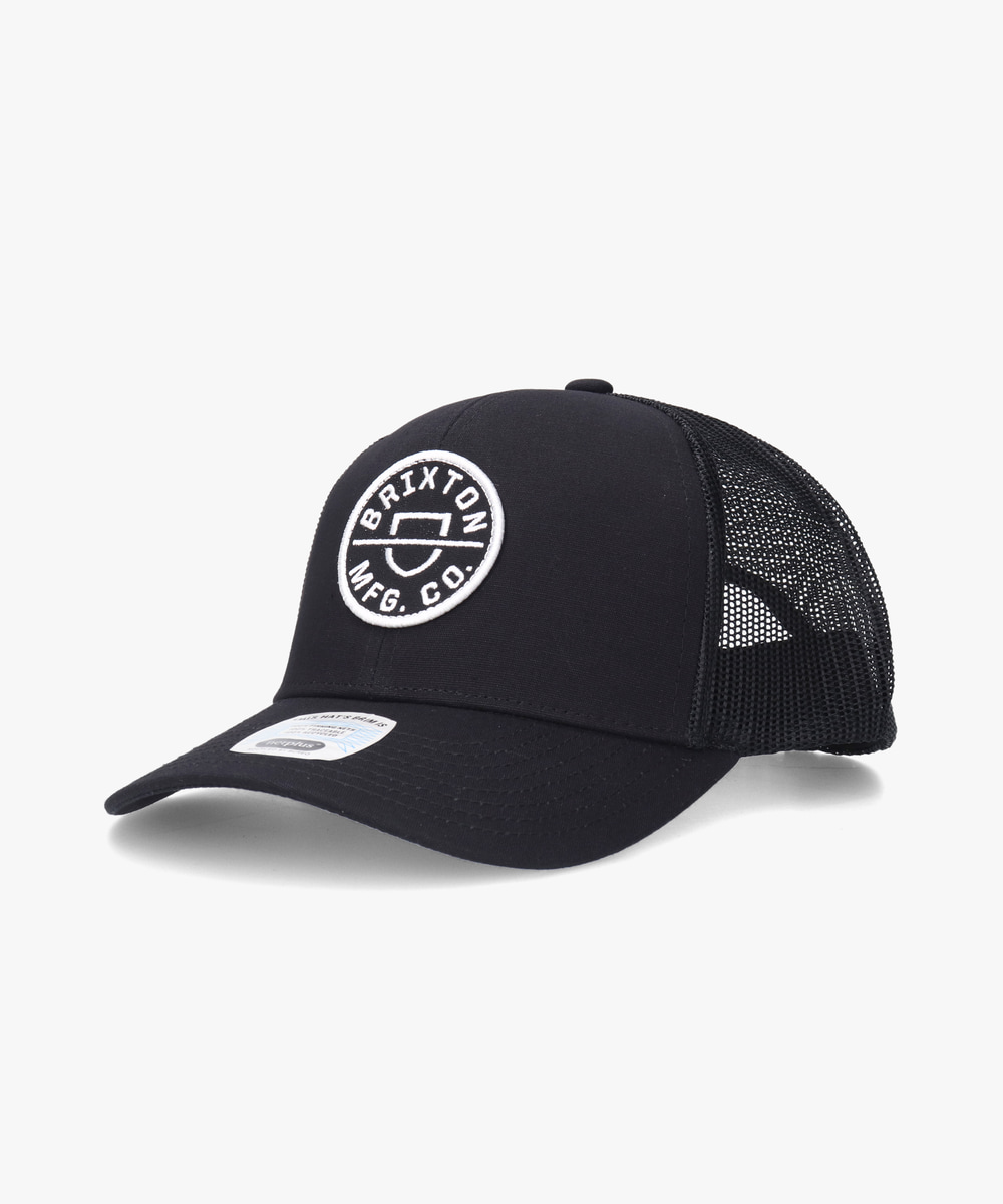 BRIXTON CREST NETPLUS MP TRUCKER HAT | O/S(98) BLACK (01 