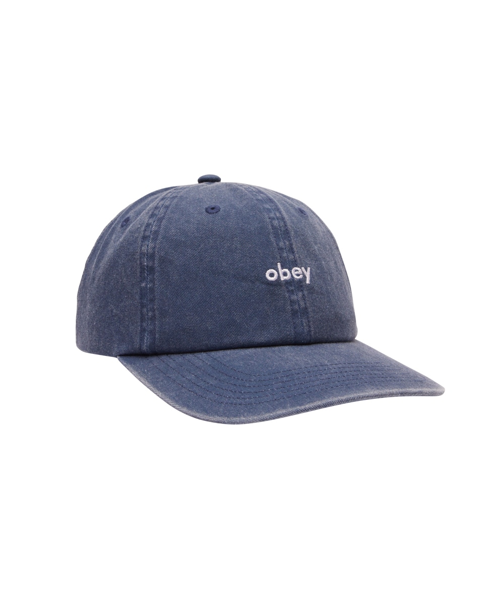OBEY PIGMENT LC 6 PANEL CAP | O/S(98) BLK (01) | OBEY / オベイ 