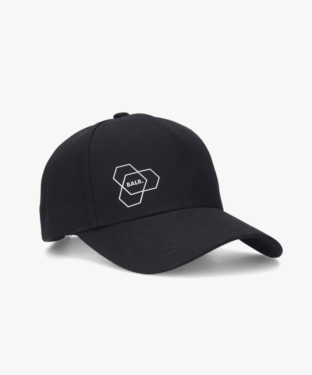 BALR. Athletic Cotton Cap | ONE SIZE(19) Jet Black (01) | BALR ...