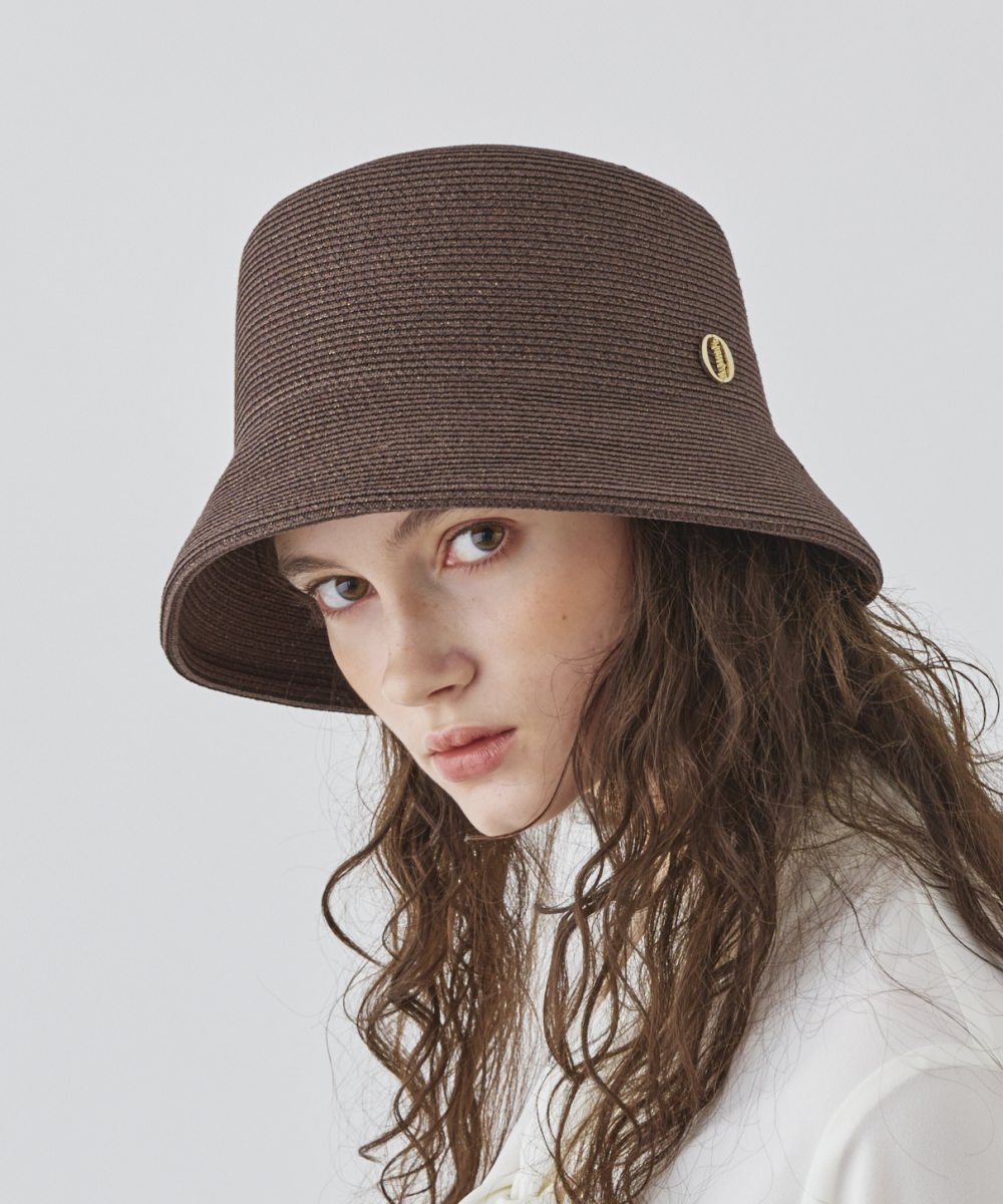 Chapeau d' O Lame Silk Braid Bucket