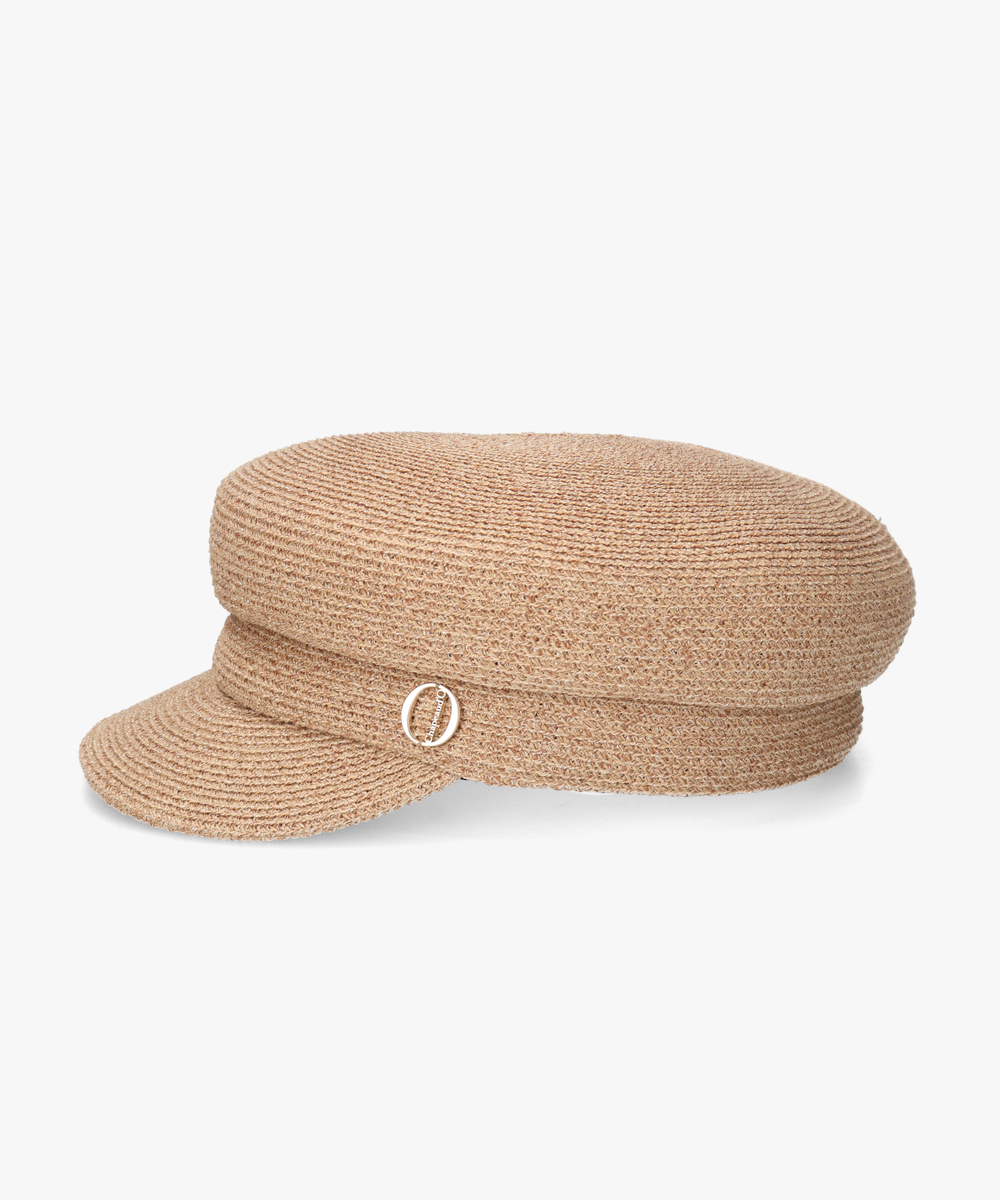 Chapeau d' O Lame Silk Braid Marine Cas