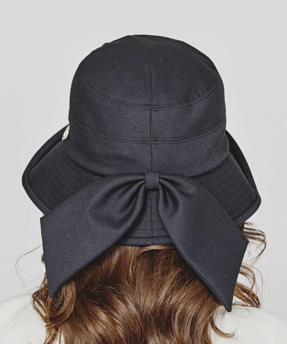 Chapeau d' O OX Back Ribbon Cloche