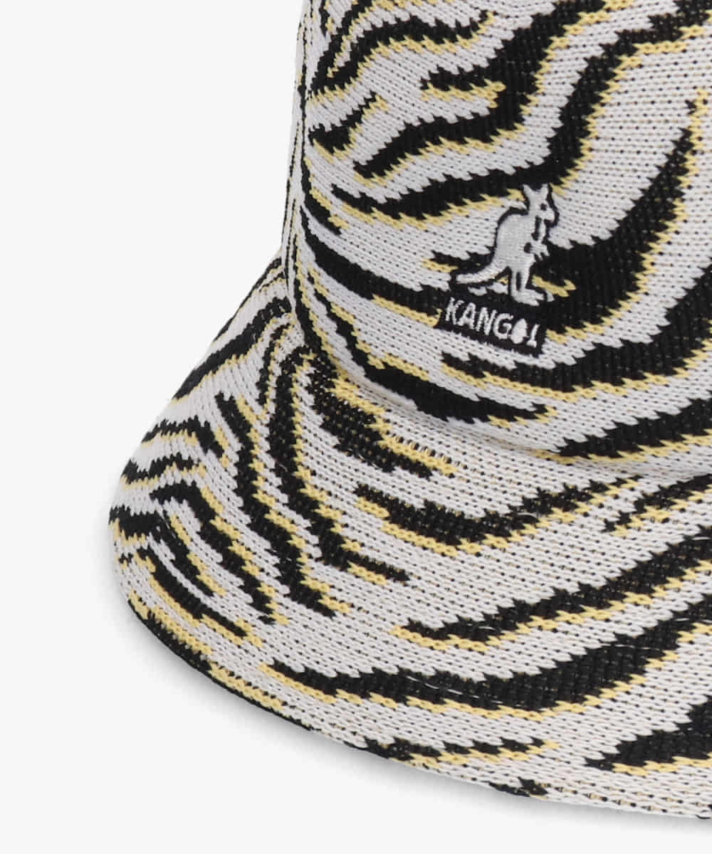 100%正規品 希少 KANGOL バケットハット スネーク柄 ヘビ柄 帽子 