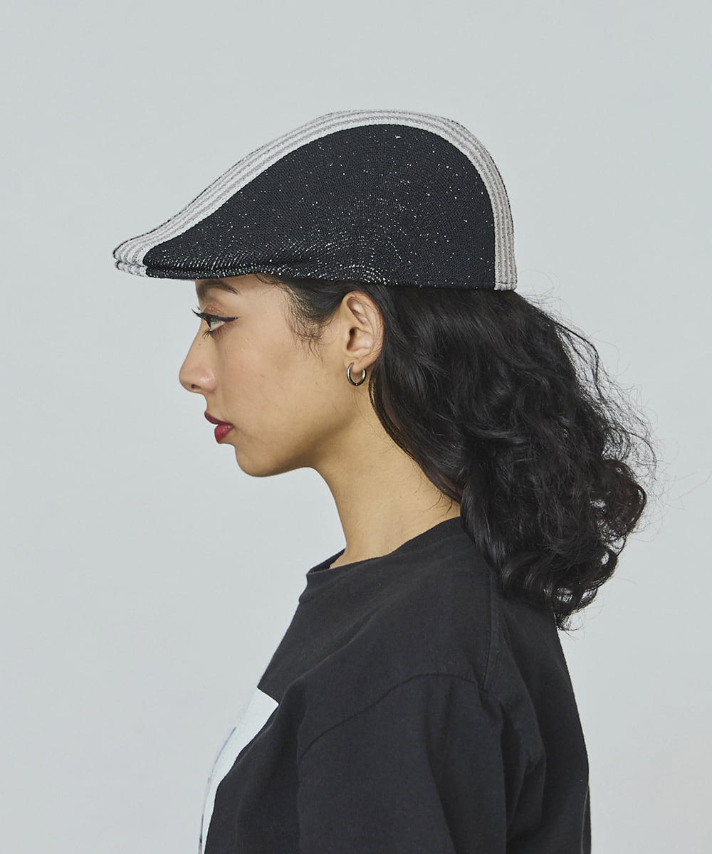 men's FUDGE6月号掲載】KANGOL LEAGUE 507 | M(07) GREY/BLACK (01 