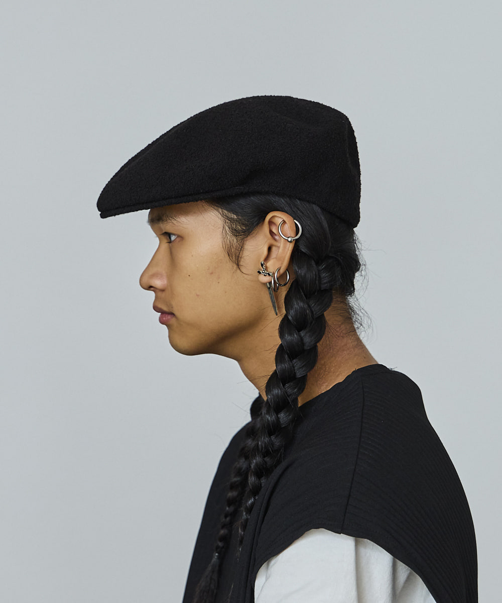 KANGOL BERMUDA 504 | M(07) BLACK (01) | KANGOL / カンゴール 