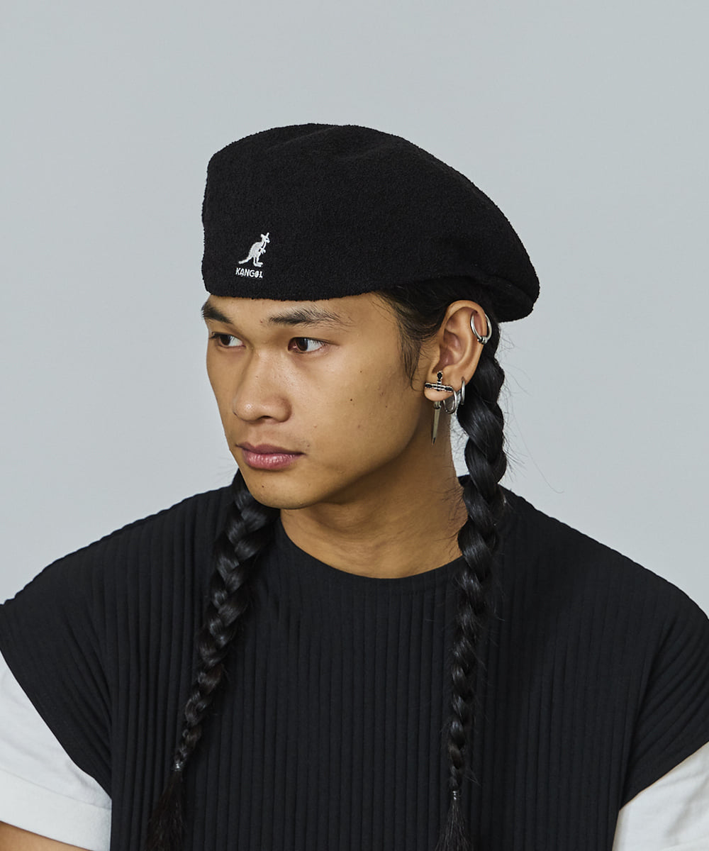 KANGOL BERMUDA 504 | M(07) BLACK (01) | KANGOL / カンゴール