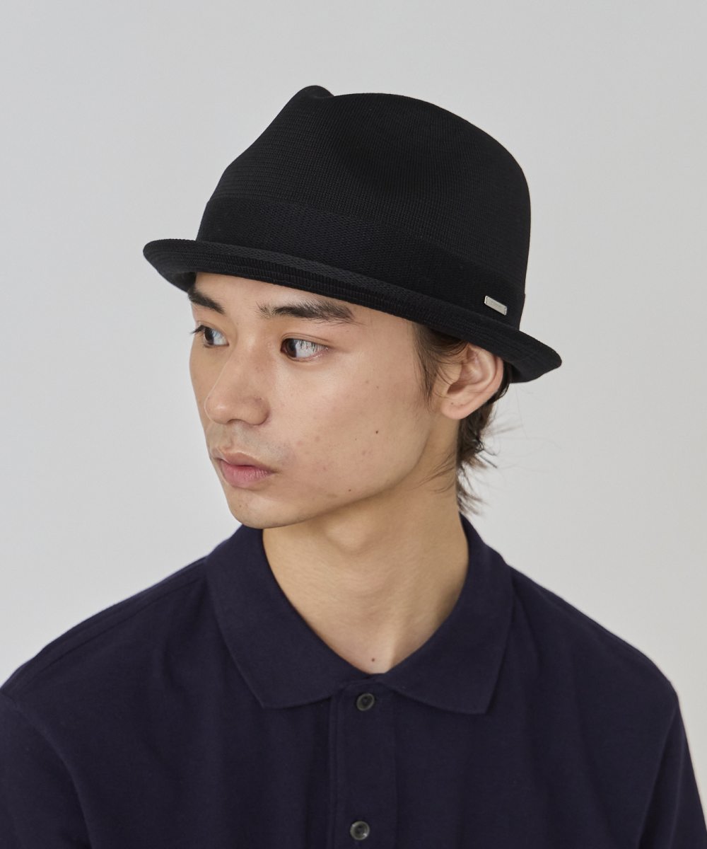 OVERRIDE POLY KNIT FEDORA