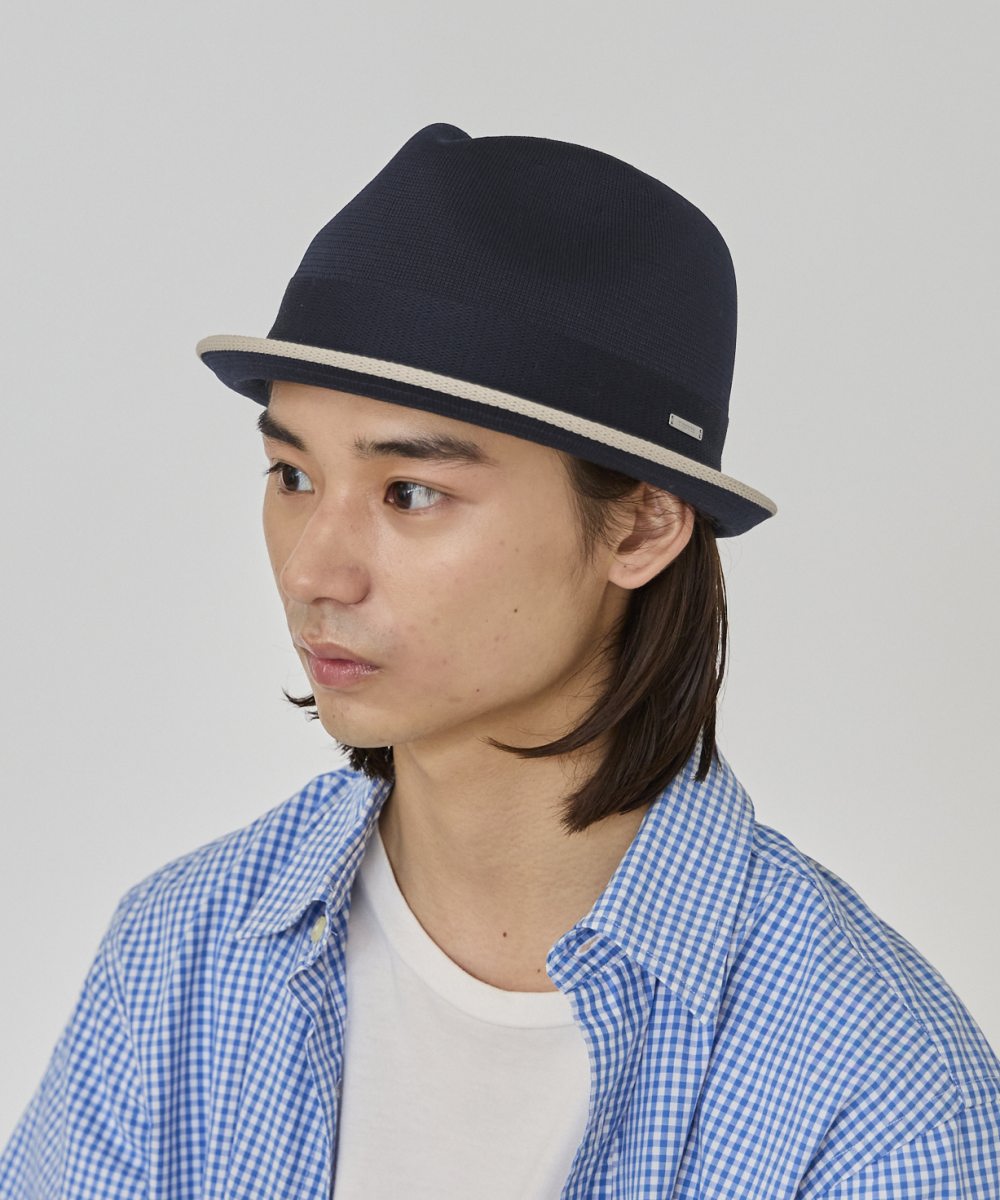 OVERRIDE POLY KNIT FEDORA