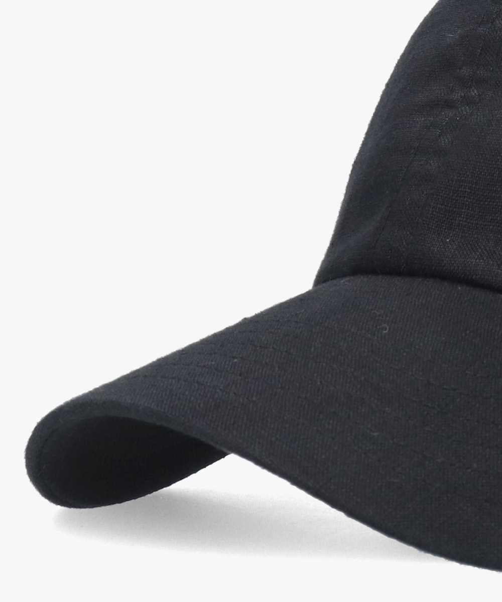 OVERRIDE LINEN 6P CAP | 59cm～61cm(80) BLACK (01) | OVERRIDE 