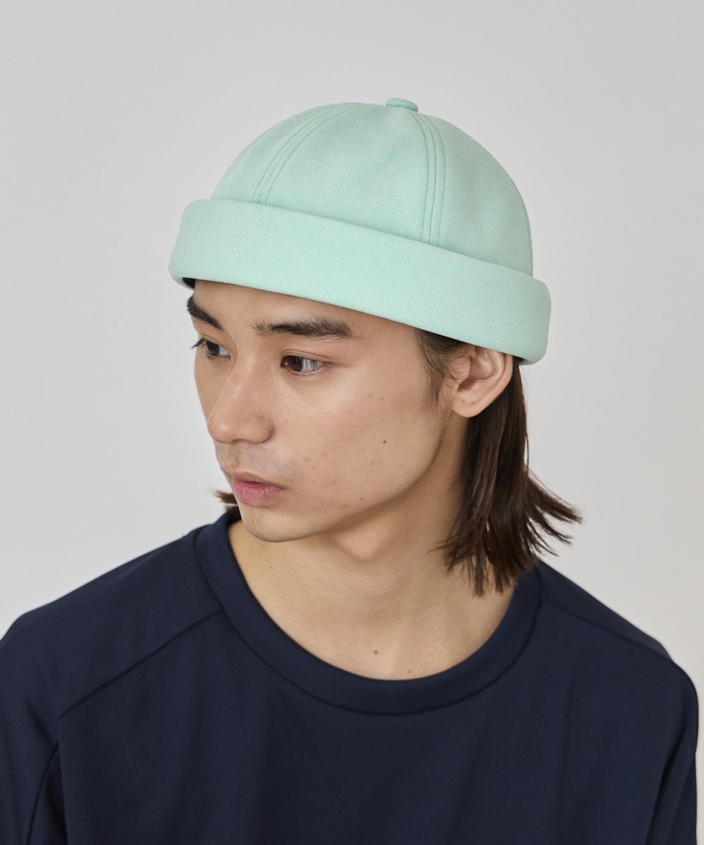 【men's FUDGE6月号掲載】OVERRIDE PE POPLIN ROLL CAP