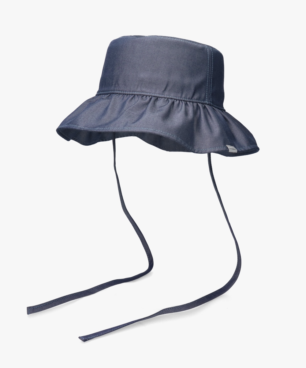 OVERRIDE GABARDINE TUCK HAT SG | 57.5cm(75) CHARCOAL (02 