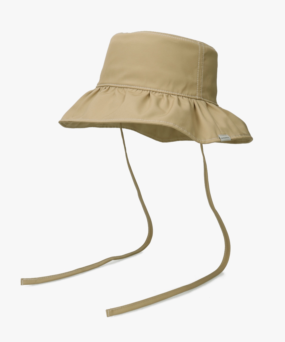 OVERRIDE GABARDINE TUCK HAT SG | 57.5cm(75) CHARCOAL (02 