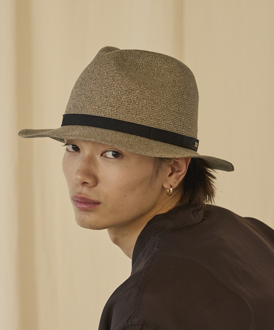 arth PaperBD Washable Fedora | M(07) BROWN (91) | arth | ハット 