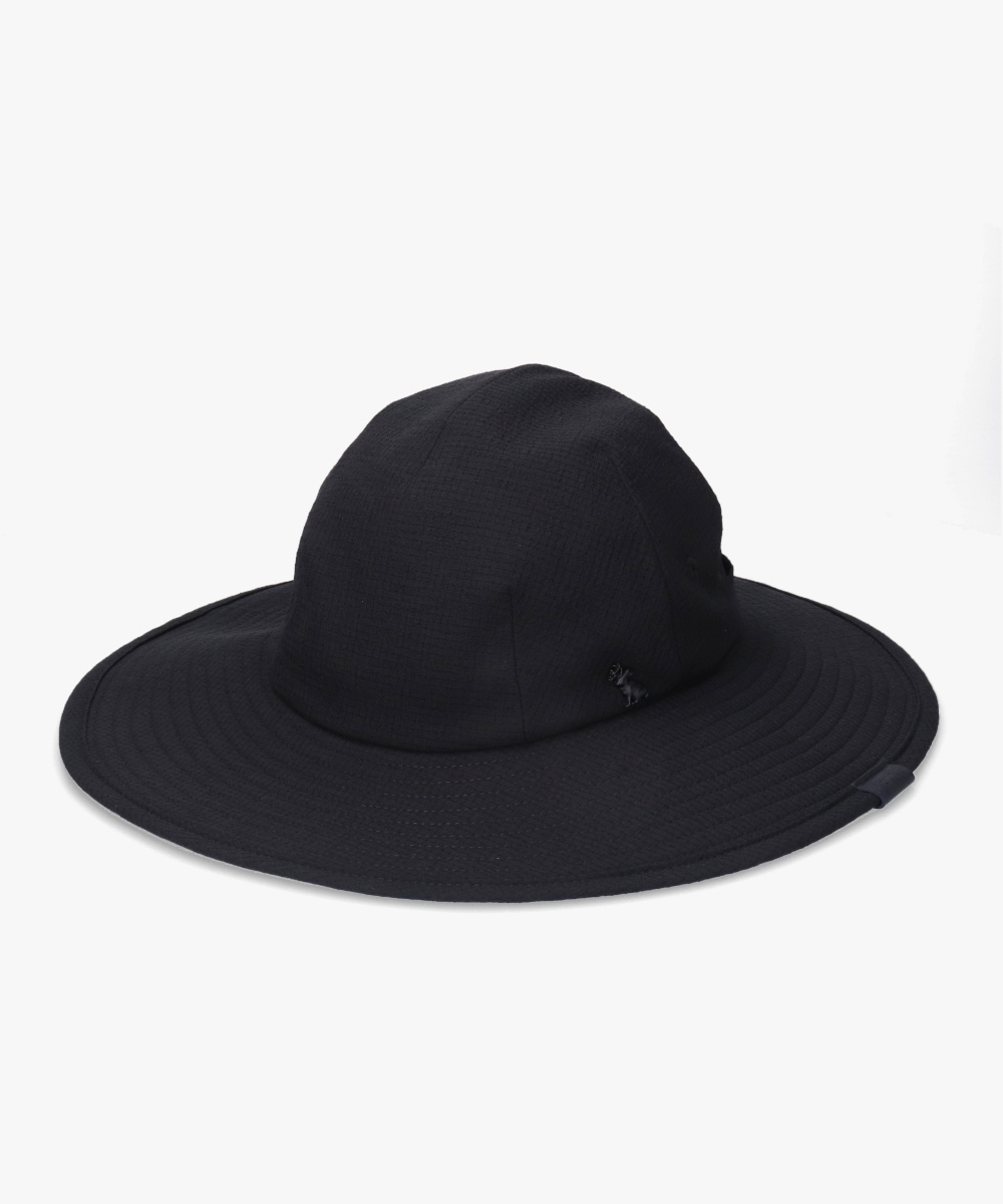 arth DotAir NY Long Brim Hat | 59cm(59) BLACK (01) | arth | ハット 