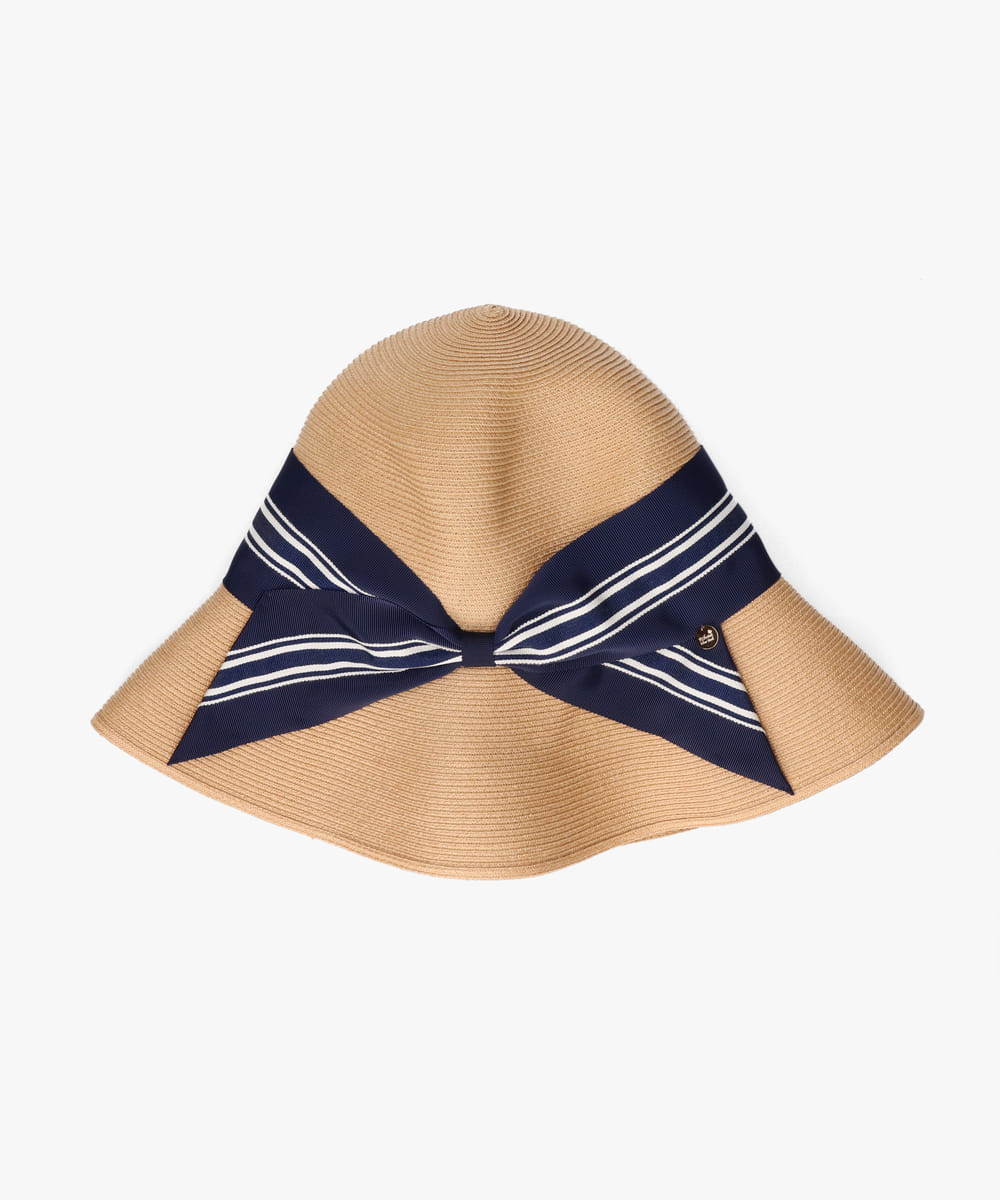 Athena New York Risako Stripe | 57cm(58) Nude Navy (71) | Athena 