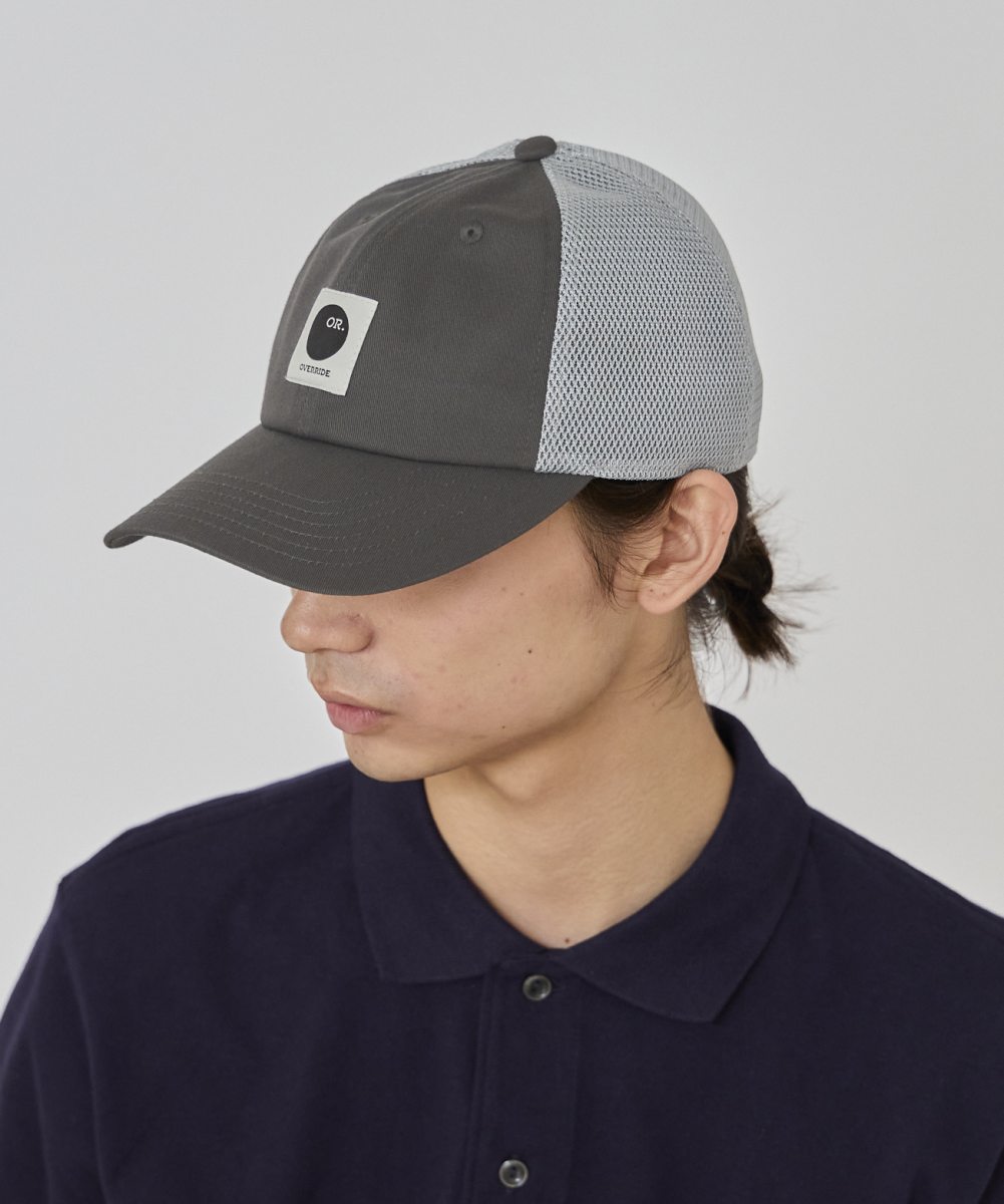 OVERRIDE T/C TWILL 6P MESH CAP